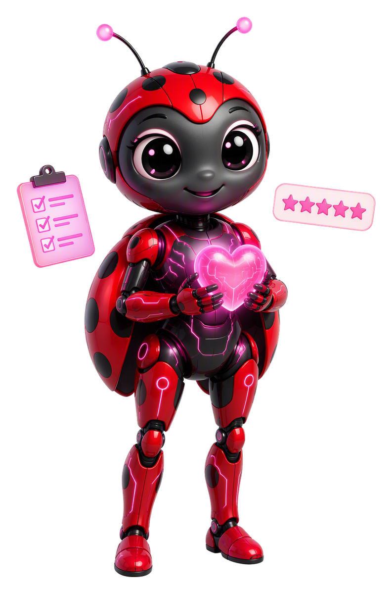 Lucy the Ladybug, WildPipe's AI Account Manager